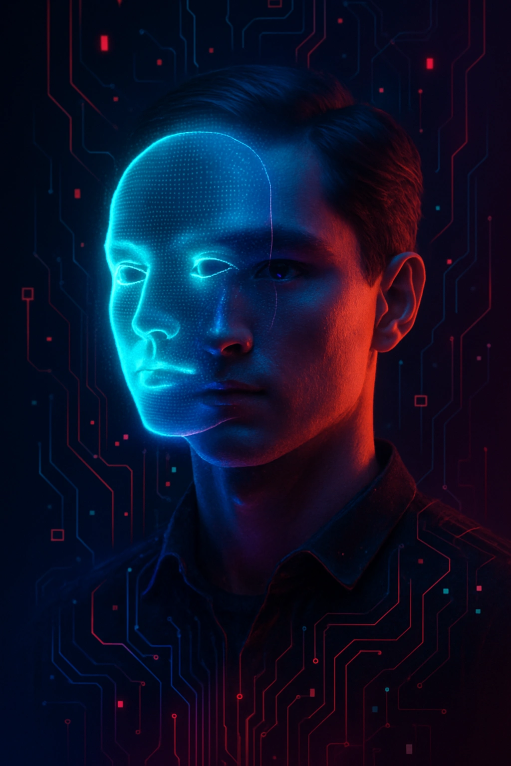 Concept card illustration for Deepfakes